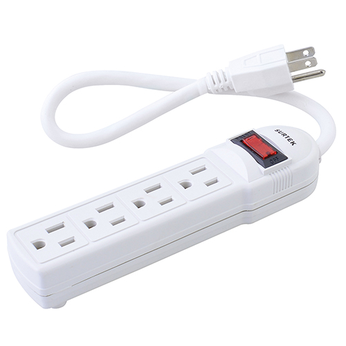 MULTICONTACTO 4 ENTRADAS CABLE 30 CM
