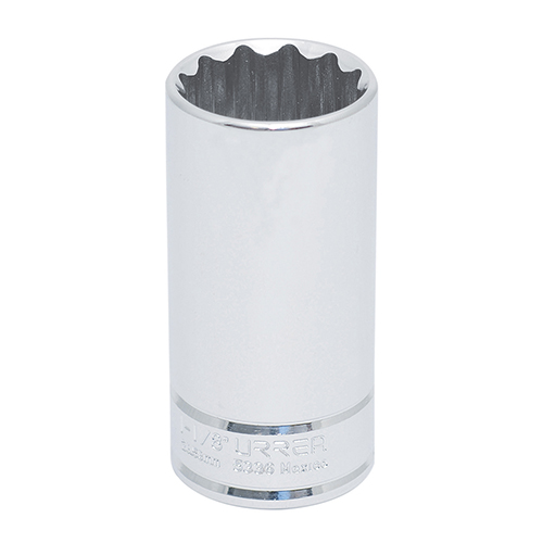 DADO LARGO CUADRO DE 1/2", 12 PUNTAS, EN PULGADAS, 1-1/8"