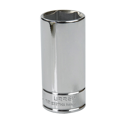 DADO LARGO CUADRO DE 1/2", 6 PUNTAS, MÉTRICO, 27 MM