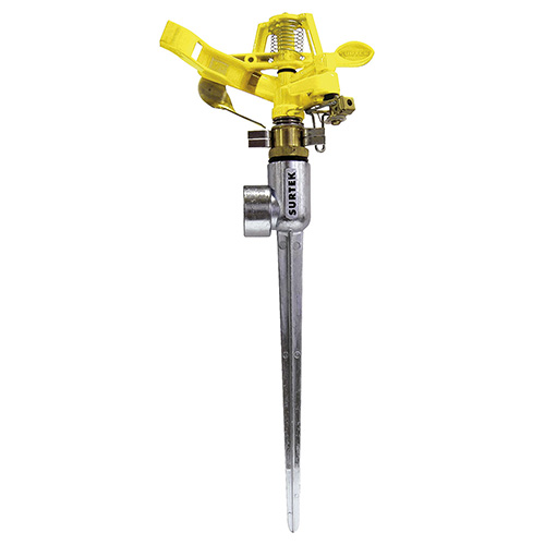 ASPERSOR METÁLICO REGULABLE POR PULSACIÓN 3/4" GHT 1 VÍA