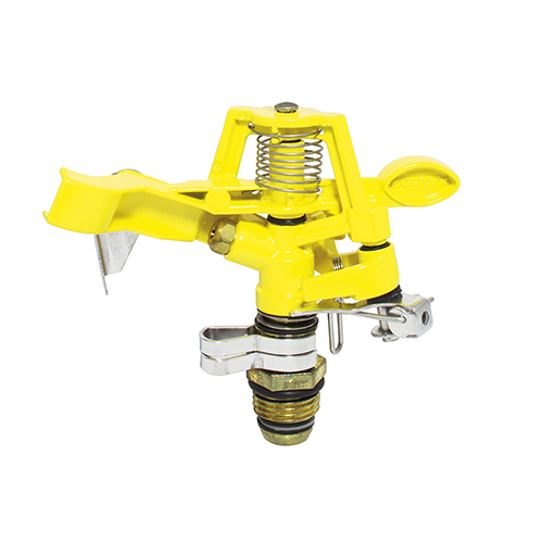ASPERSOR METÁLICO REGULABLE POR PULSACIÓN CUERPO DE ACERO 3/4" GHT