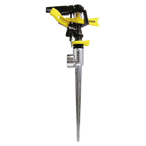 ASPERSOR PLÁSTICO REGULABLE POR PULSACIÓN 3/4" GHT 2 VÍAS