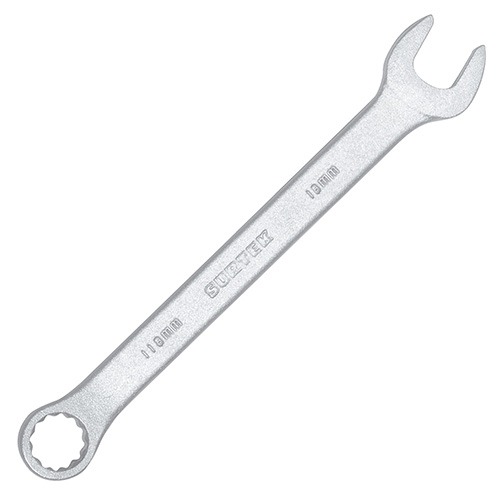 LLAVE COMBINADA SATINADA MÉTRICA, 12 PUNTAS, 18 MM