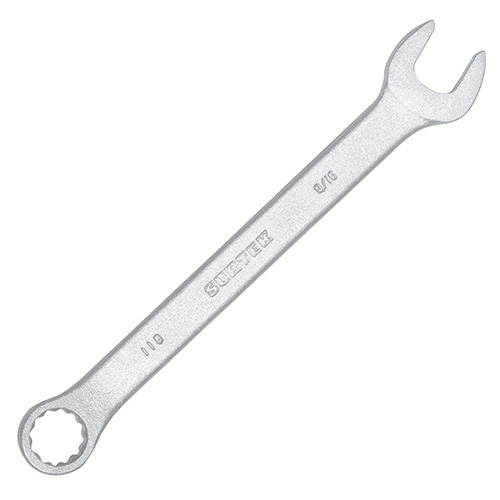 LLAVE COMBINADA SATINADA EN PULGADAS, 12 PUNTAS, 9/16"