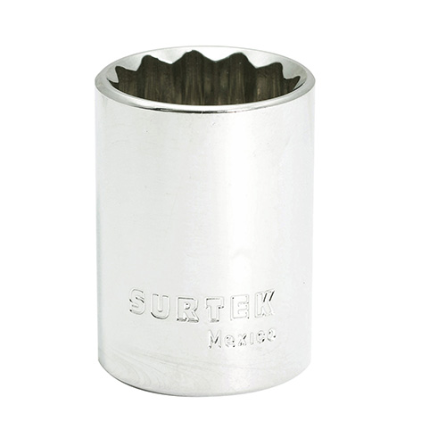 DADO EN PULGADAS CUADRO DE 1/2", 12 PUNTAS, 5/8"