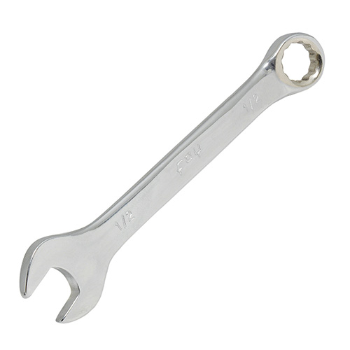LLAVE COMBINADA PULIDO ESPEJO EN PULGADAS, 12 PUNTAS, 1/2"
