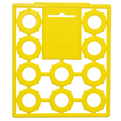 JUEGO DE EMPAQUES DE HULE PARA CONECTOR PARA MANGUERA DE RIEGO, 10 PIEZAS