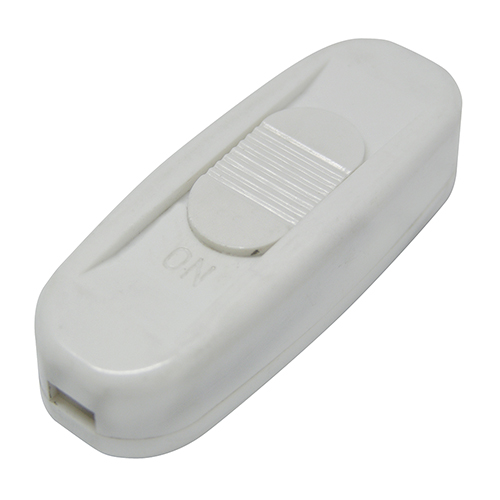 APAGADOR DE PASO DESLIZABLE 3 A, COLOR BLANCO