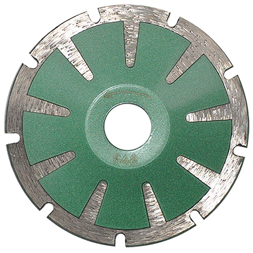 DISCO DE DIAMANTE P/GRANITO 4 1/2 VERDE P/ CORTES CURVOS CONCAVO