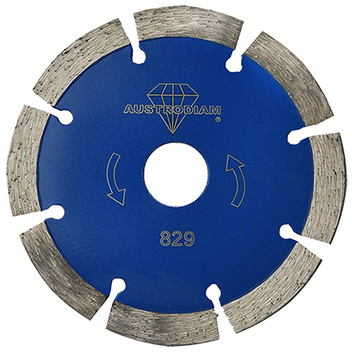 DISCO DE DIAMANTE P/USO GENERAL 4 1/2 X 7/64 X 7/8 AZUL ORO