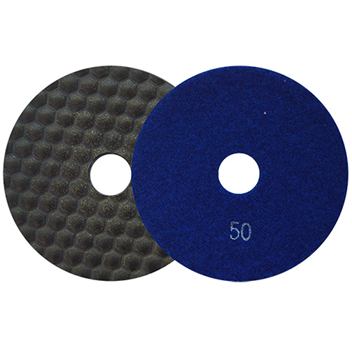DISCO DIAMANTADO (PAD EN SECO) 4 GRANO 50 VELCRO P/GRANITO