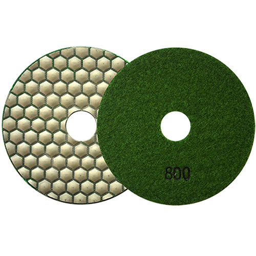 DISCO DIAMANTADO (PAD EN SECO) 4 GRANO 800 VELCRO P/GRANITO