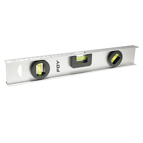 NIVEL 3 GOTAS 24" DE ALUMINIO