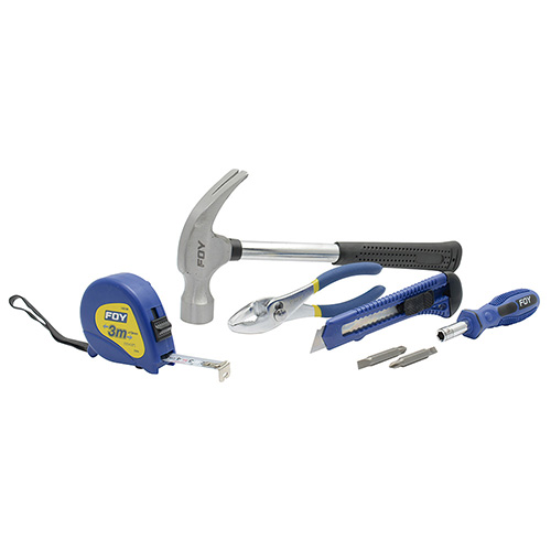 JUEGO COMBINADO DE HERRAMIENTA PARA HOGAR, 5 PIEZAS