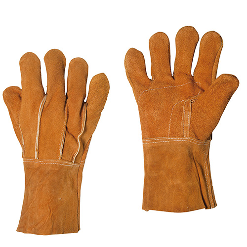 GUANTES DE CARNAZA PUÑO LARGO