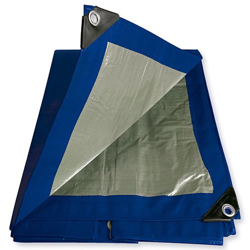 LONA DE POLIETILENO COLOR AZUL 2.74 X 3.65 M
