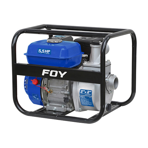 MOTOBOMBA A GASOLINA CON DIAMETRO DE SUCCION Y DESCARGA DE 2X2", 5.5 HP
