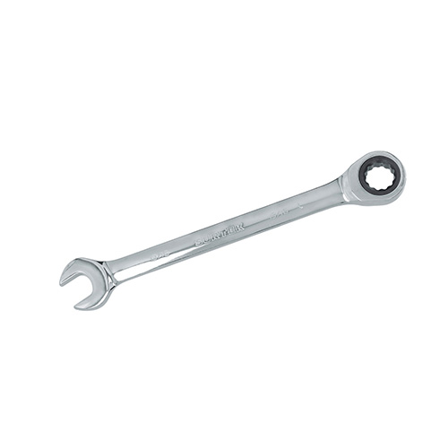 LLAVE COMBINADA PULIDO ESPEJO DE MATRACA EN PULGADAS, 12 PUNTAS, 13/16"