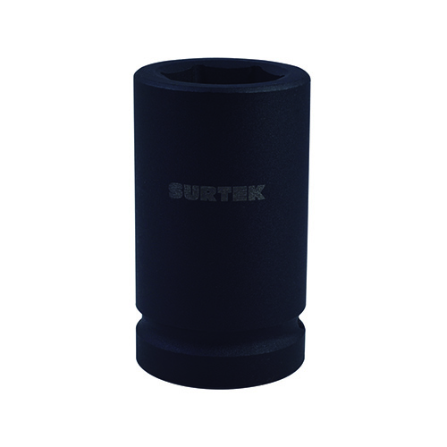 DADO DE IMPACTO LARGO EN PULGADAS, CUADRO 1", 6 PUNTAS, 1-1/4"