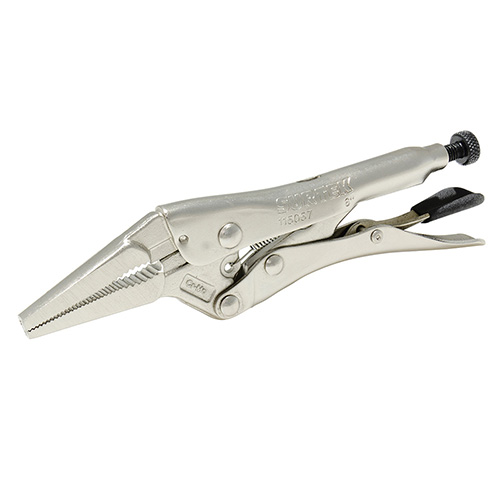 PINZA DE PRESION DE 6" NARIZ LARGA