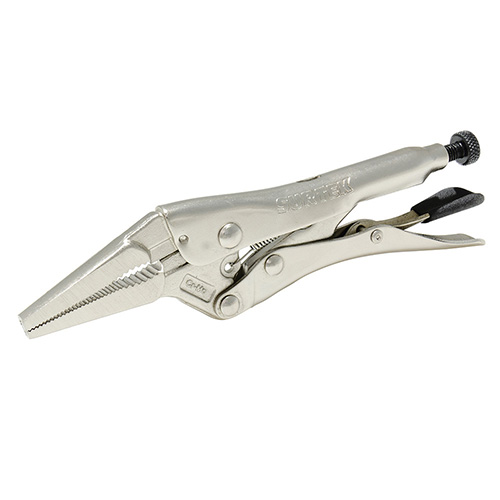 PINZA DE PRESION DE 9" NARIZ LARGA