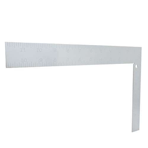 ESCUADRA DE CANTERO DE ACERO AL ALTO CARBONO 8" X 12"