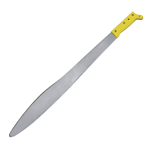 MACHETE LAMINADO CON MANGO AMARILLO ACAPULQUEÑO 27"