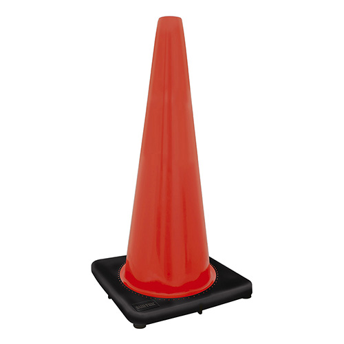 CONO DE PRECAUCION SIN BANDA REFLEJANTE, 45 CM