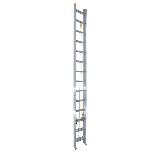 ESCALERA DE EXTENSION TIPO 3 DE ALUMINIO CON 28 PELDAÑOS