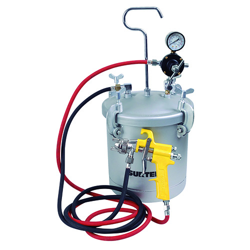 EQUIPO INDUSTRIAL PARA PINTAR CAPACIDAD DE 10 LT, 72 PSI