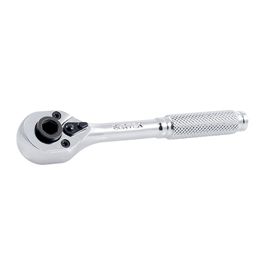 MATRACA PARA DADO CUADRO DE 1/4", CABEZA TIPO PERA PUNTA HEXAGONAL