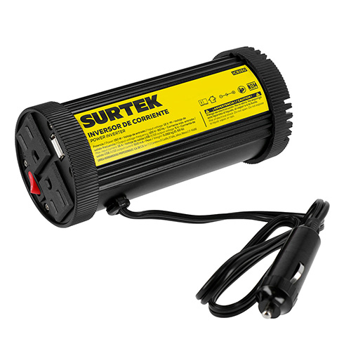 INVERSOR DE CORRIENTE 12 V DC - 120 V AC, 150 W