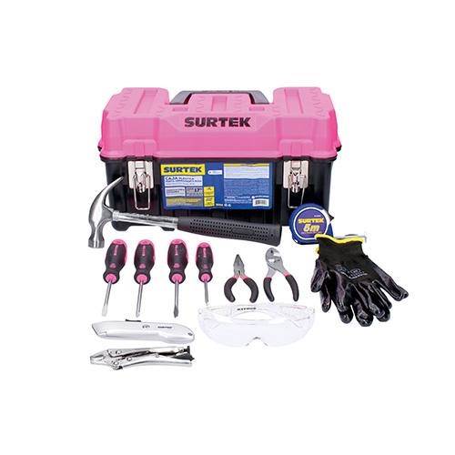 JUEGO COMBINADO DE HERRAMIENTA PARA HOGAR, 13 PIEZAS