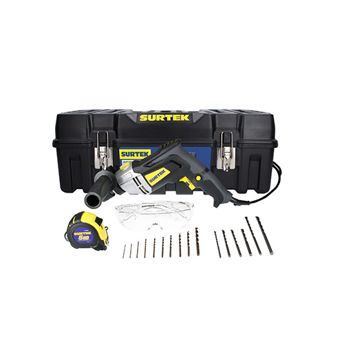 JUEGO COMBINADO DE HERRAMIENTA CON ROTOMARTILLO 1/2", 20 PIEZAS