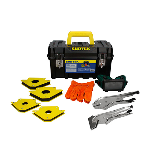 JUEGO COMBINADO DE HERRAMIENTA PARA SOLDAR, 9 PIEZAS