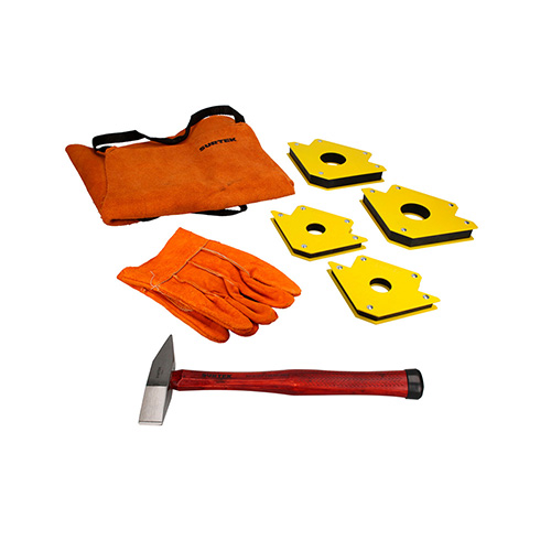 JUEGO COMBINADO DE HERRAMIENTA PARA SOLDAR, 7 PIEZAS