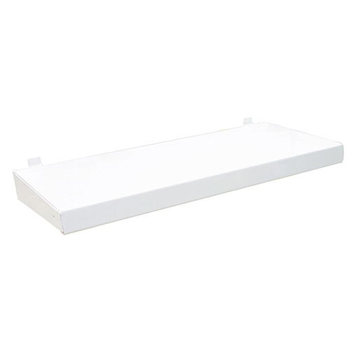CHAROLA MULTIUSOS TIPO REPISA BLANCA 55 X 28 X 4 CM