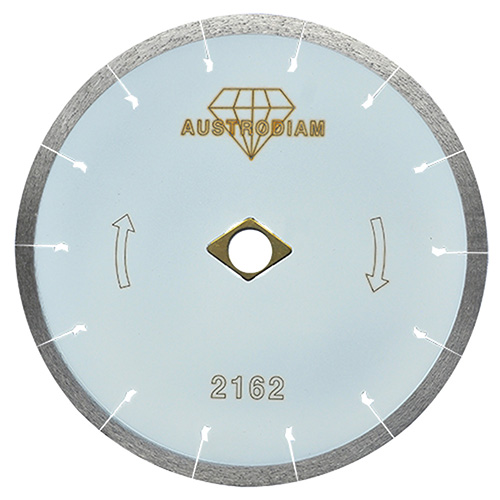 DISCO DE DIAMANTE P/LOSETA 7 X 0.060 X 7/8 BLANCO PLATA C/DESAHOGOS