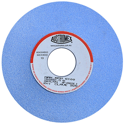 PIEDRA PLATO 6 X 3/4 X 1 1/4 GRANO 70 CERAMICA AZUL