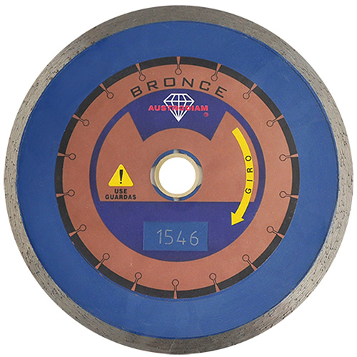 DISCO DE DIAMANTE P/USO GENERAL RIN CONTINUO 7 X 5/64 X 7/8 LASER MEX ECONOMICO