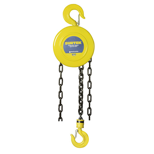 POLIPASTO MANUAL 2 RAMALES 3 TON, CADENA 3 M