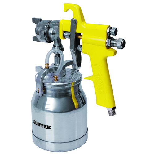 PISTOLA PARA PINTAR DE ALTA PRESION, CAPACIDAD 1000 ML, 72 PSI CON VASO REFORZADO