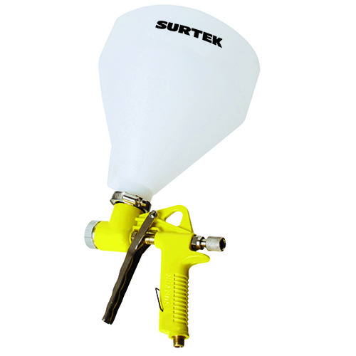 PISTOLA PARA TEXTURIZADOS CON ALIMENTACION POR GRAVEDAD, CAPACIDAD 5000 ML, 72 PSI