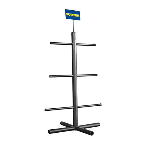 EXHIBIDOR DE PISO PARA CUERDAS DE POLIPROPILENO 90 X 186 X 91 CM