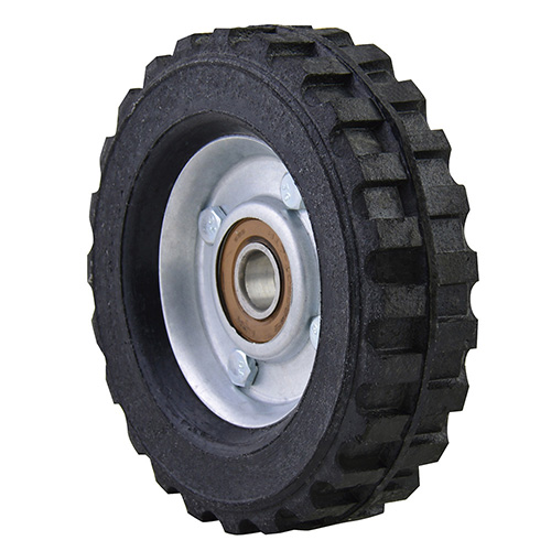 RUEDA SOLIDA PARA DIABLO CON BALERO SENCILLO 50 KG, 6"