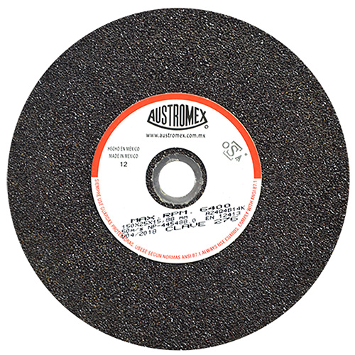 RUEDA DE 6 X 1 X 5/8 GRANO 24 (GRUESO) P/ESMERIL RECTO