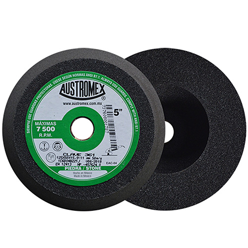 PIEDRA COPA 5 X 2 X 5/8 GRANO 60 (BD) P/CONCRETO