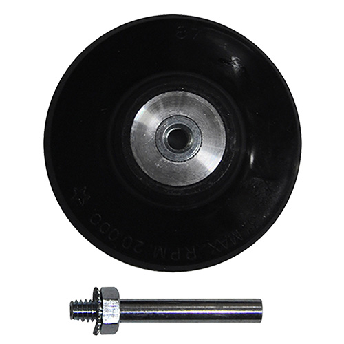 RESPALDO P/DISCOS DE LIJA Y FIBRA 3 CAMBIO RAPIDO