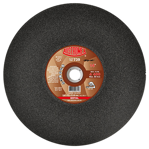 DISCO P/CORTE METAL 14 X 7/64 X 1 (PLANO) (ECONOMICO)