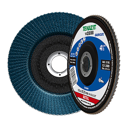 DISCO LAMINADO GRANO 60 ZIRCONIO 115 X 22.23 MM EASY CUT